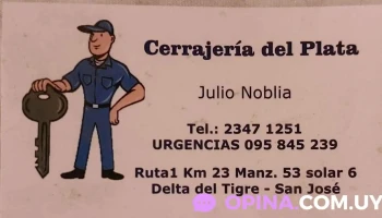 Cerrajeria Ciudad Del Plata - Departamento De San José