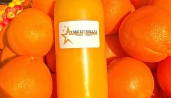 Jugo de naranja las tres estrellas - Maldonado