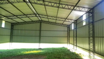 Metal cover galpones - Ruta 8