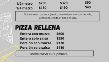 Pizzeria Rotiseria A la piedra - Minas