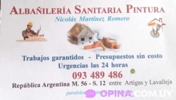 Sanitario Nicolas Martinez - 15800 Ciudad De La Costa