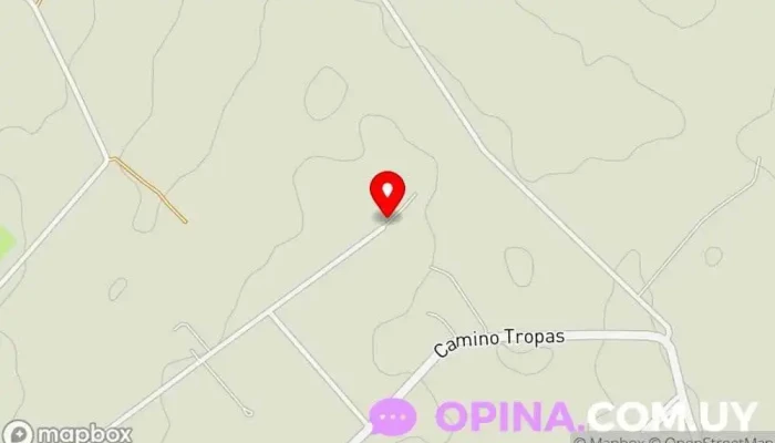 mapa de . Vaquería en Young