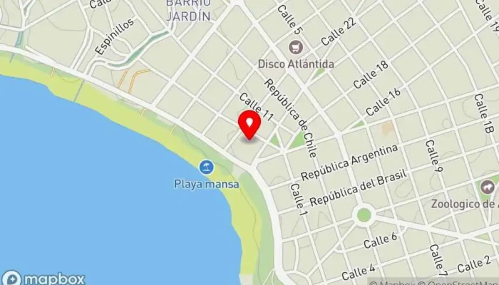 mapa de 1939 Bar Bar en Atlántida