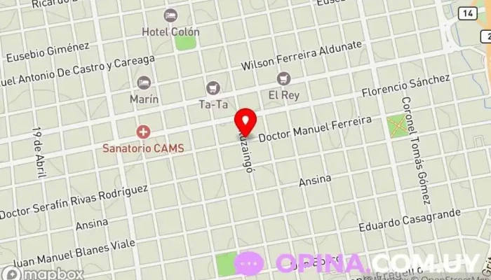 mapa de 2da dir. Urbanización en Mercedes