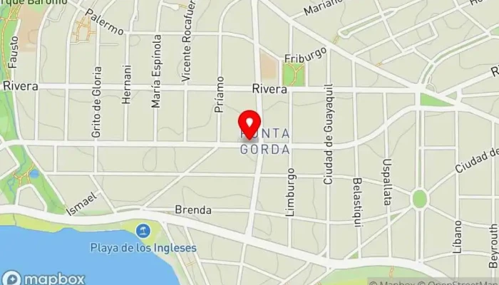 mapa de A Granel Tienda de alimentación en Montevideo