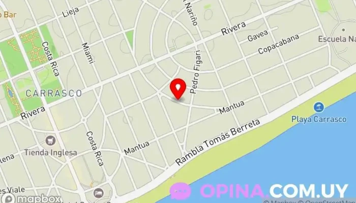 mapa de Abalar Agencia inmobiliaria en Montevideo