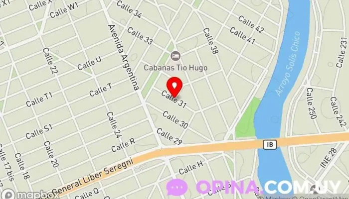 mapa de About cursos online Academia de idiomas en Parque del Plata