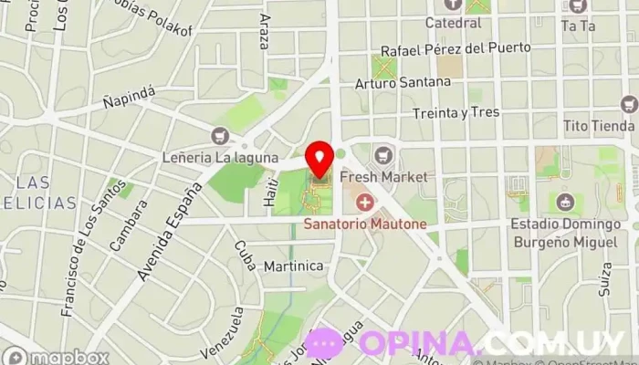 mapa de Academia de Choferes Franco  en Maldonado