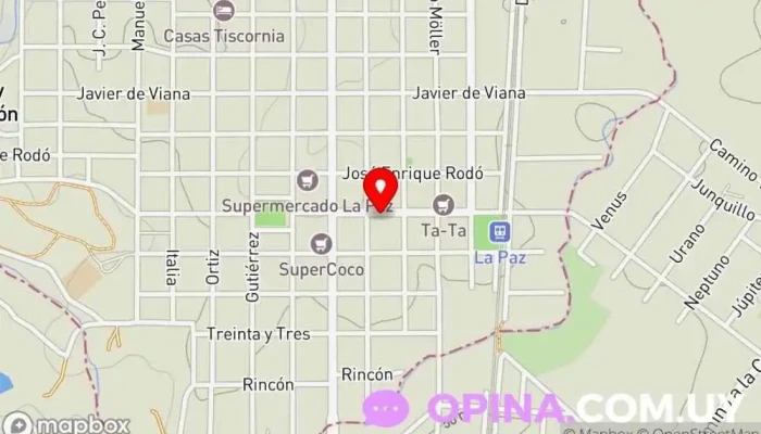 mapa de Academia de choferes Good Drivers Autoescuela en La Paz