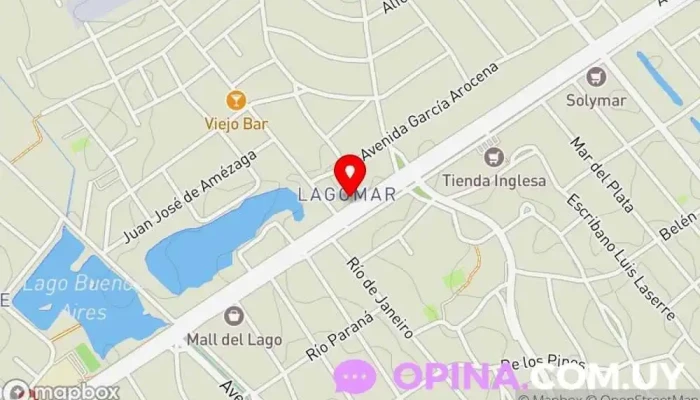 mapa de Academia de Choferes MOVE Escuela, Autoescuela, Centro de seguridad vial en Ciudad de la Costa