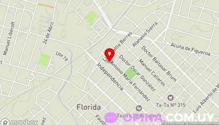 mapa de Academia Florida Autoescuela en Florida