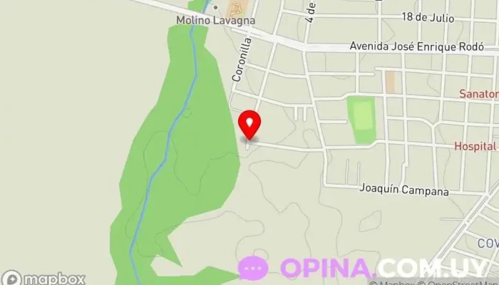 mapa de Academia Forza Centros de formación para obtener el carné de conducir, Autoescuela en San Carlos