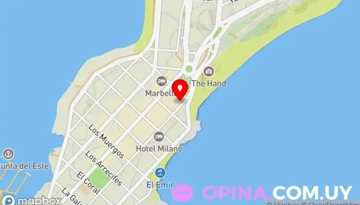 mapa de ACADEMY Fitness & Performance Gimnasio en Punta del Este