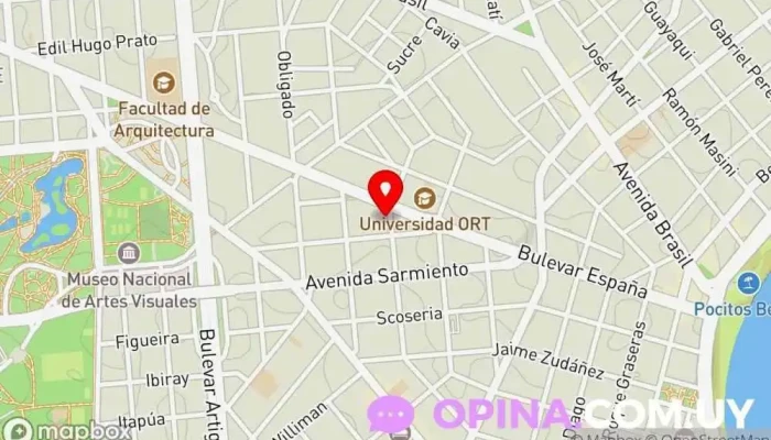 mapa de Activo Inmobiliario Agencia inmobiliaria en Montevideo