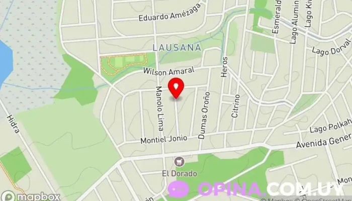 mapa de ADCR escuela de manejo Autoescuela en Maldonado