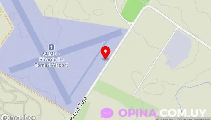 mapa de Aero Club Mercedes Escuela de vuelo en Mercedes