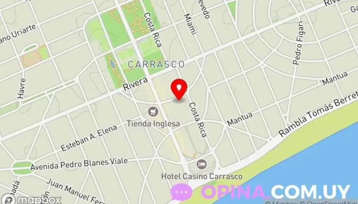 mapa de Agustín García Helguera Propiedades Agencia inmobiliaria en Montevideo