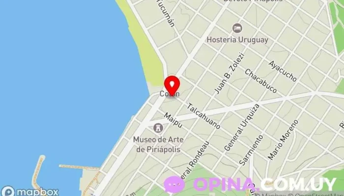 mapa de All Beauty Piriapolis Centro de estética, Servicio de depilación, Masajista, Salón de manicura y pedicura, Podólogo, Clínica dermatológica, Peluquería en Piriápolis