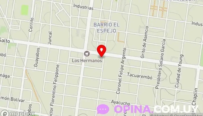 mapa de Alquiler Temporal Paysandú  en Paysandú