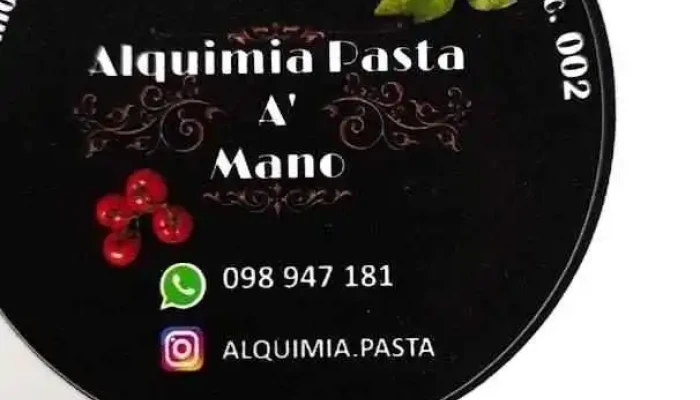 Alquimia Pasta A Mano Menu