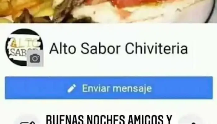 Alto Sabor Chiviteria:  Videos - Restaurante de comida rápida