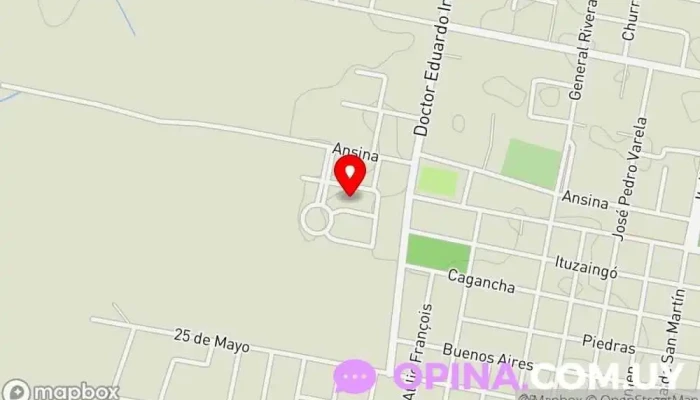 mapa de Altos de Carmelo. Barrio Parque Urbanización en Carmelo