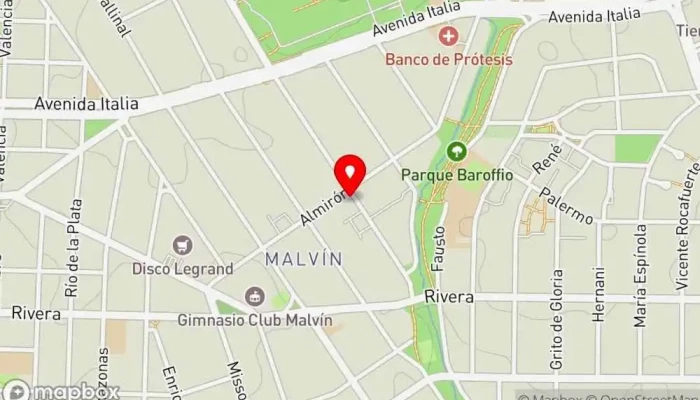 mapa de Amor de Madres “petfriendly” Cafetería en Montevideo