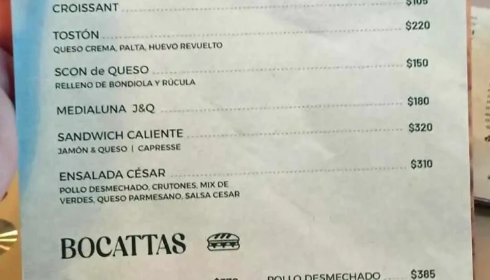 Amor De Madres Petfriendly Menu - Cafetería