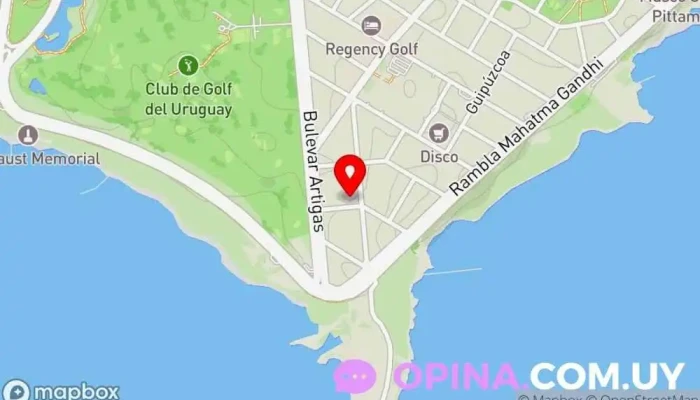 mapa de Androclinica Clinica Sexológica Clínica andrológica en Montevideo