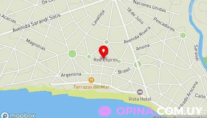 mapa de Anglo La Floresta Academia de inglés en La Floresta