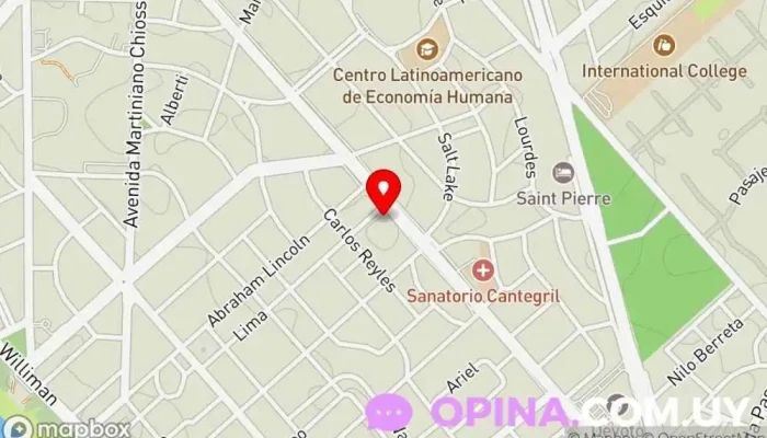 mapa de Antonini Sánchez Bienes Raíces Agencia inmobiliaria en Punta del Este