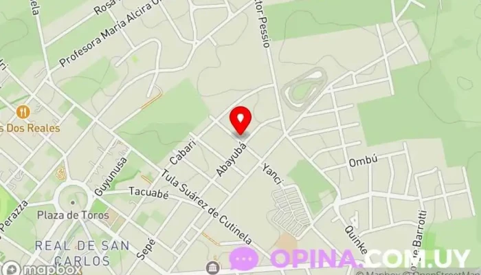 mapa de Apartamento Familiar Marta  en Col. del Sacramento