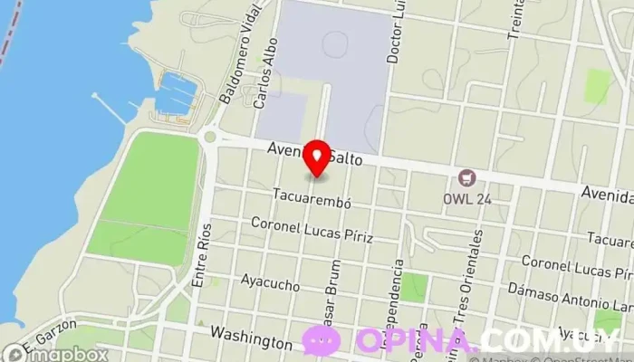 mapa de APICOLA GUILLERMONI Apicultor en Paysandú