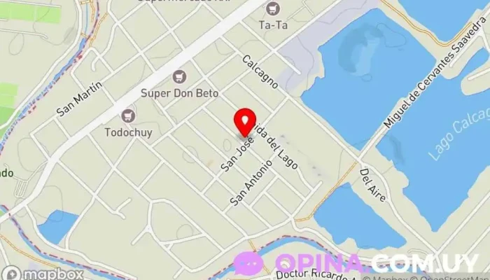 mapa de Apoyo de Ingles Academia de idiomas en Ciudad de la Costa