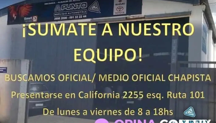 Apunto Aeropuerto- Servicio Oficial De Chapa Y Pintura Suzuki Subaru Toyota - Ciudad De La Costa