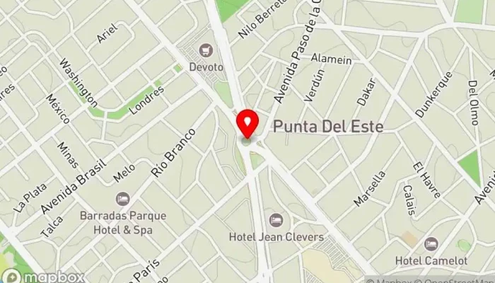 mapa de arequito santa fe Bar en Punta del Este