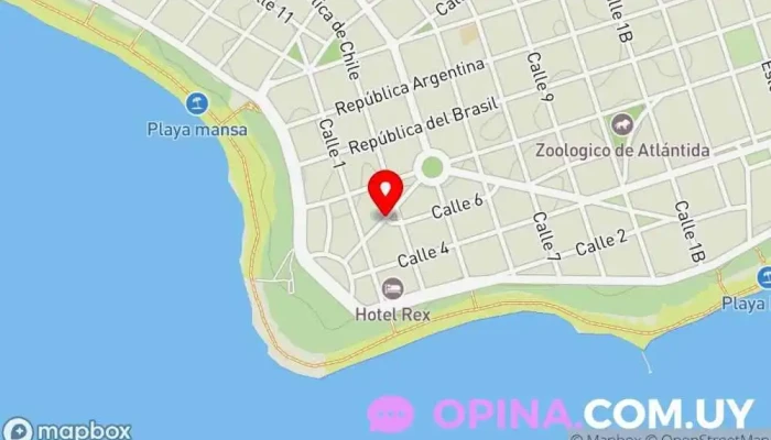 mapa de ARQ Inmobiliaria  en Atlántida