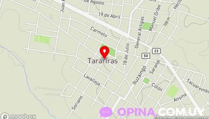 mapa de ASTROTEC STORE Tienda de informática en Tarariras