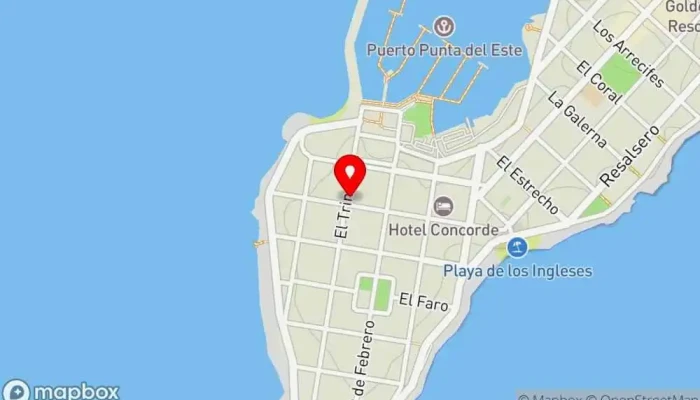 mapa de Atrevida Restaurante en Punta del Este