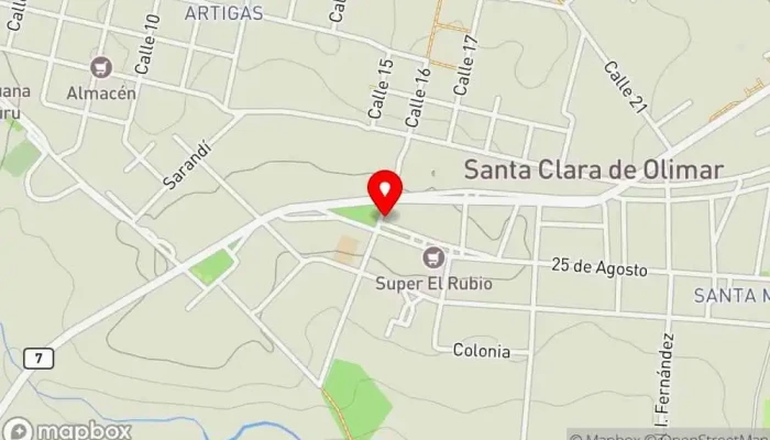 mapa de Autoservice San Cono Supermercado en Santa Clara De Olimar