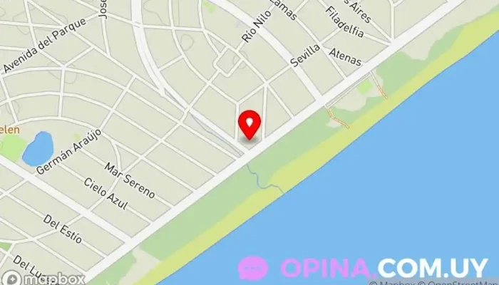 mapa de AVE Propiedades Agencia inmobiliaria en Ciudad de la Costa