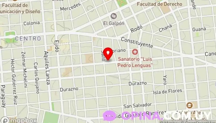 mapa de Babik Papelería y Deco Papelería en Montevideo