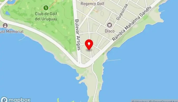 mapa de Baco Vino y Bistro Restaurante, Bar, Vinoteca, Tienda de vinos en Montevideo