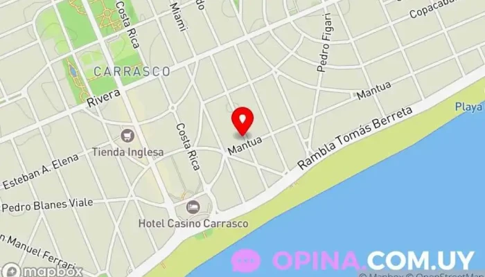 mapa de Bado & Asociados Sotheby's Uy Agencia inmobiliaria, Agentes inmobiliarios en Montevideo