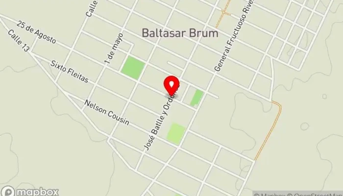 mapa de Baltasar Brum  en Baltasar Brum