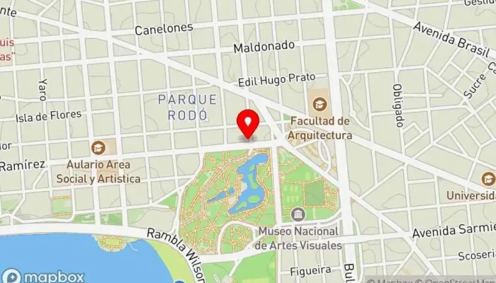 mapa de Bar Dubra Bar en Montevideo