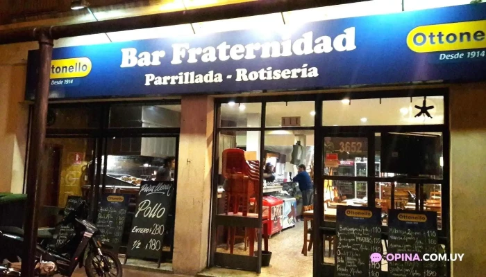 Bar Fraternidad:  Todo - Bar