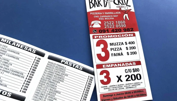 Bar La Cruz:  Del Propietario - Pizzería