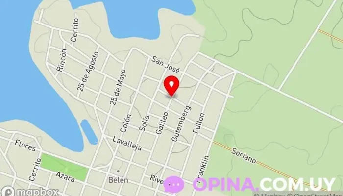 mapa de Barrio el Cerro Condominio en Belén