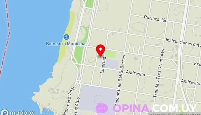 mapa de Barrio IC10 Complejo de viviendas en Paysandú